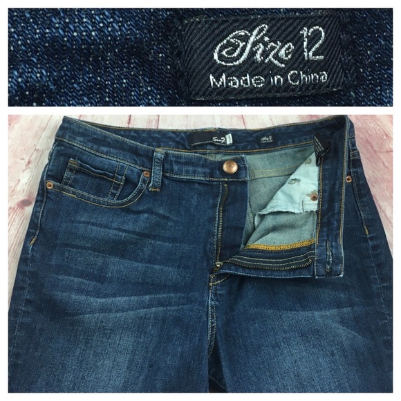 💸Seven7 Studio Flare Jean size 12 - Picture 3 of 8